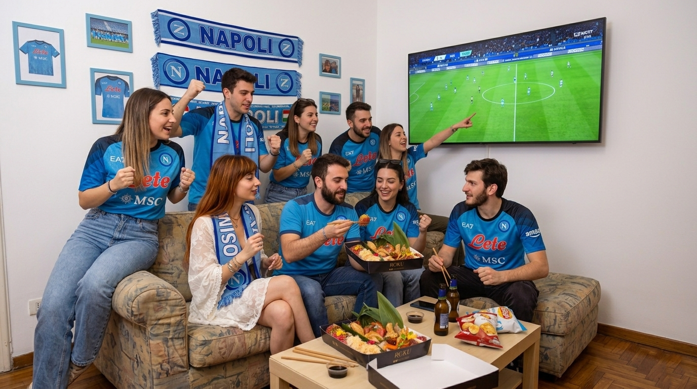 sushi Napoli partite